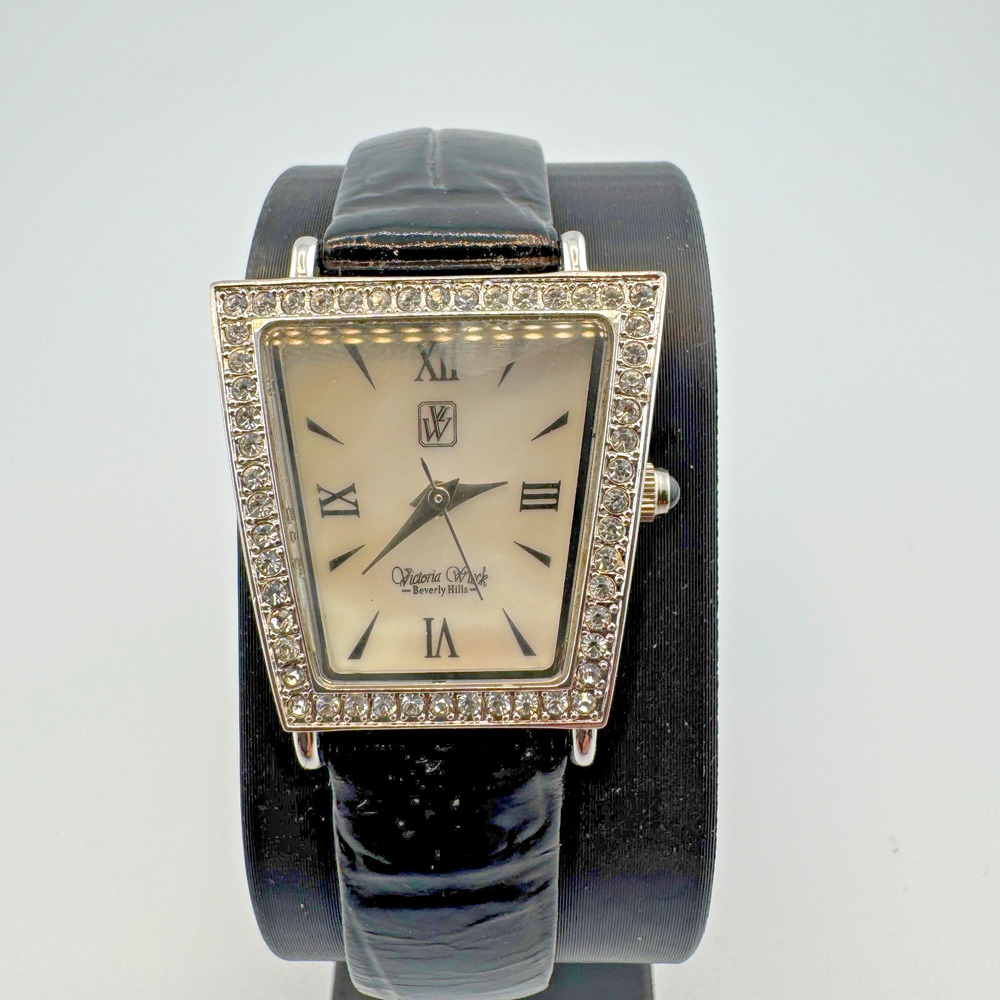 Victoria Wieck Beverly Hills Crystal Ladies Watch B2790